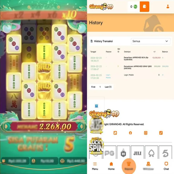GIRANG4D Login Resmi APK 2026